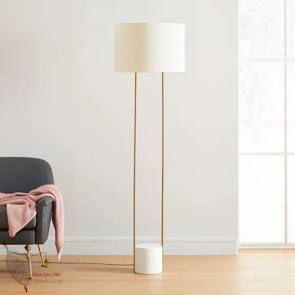 industrial outline floor lamp o