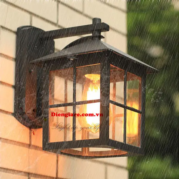 đèn ốp tường sắt