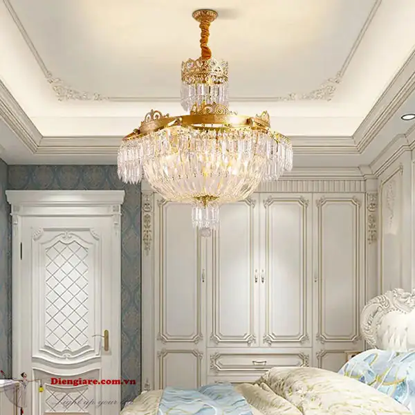 Đèn Chùm Đồng - DCD010
