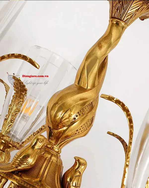Đèn Chùm Đồng - DCD03