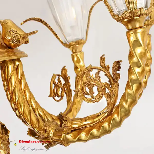 Đèn Chùm Đồng - DCD03