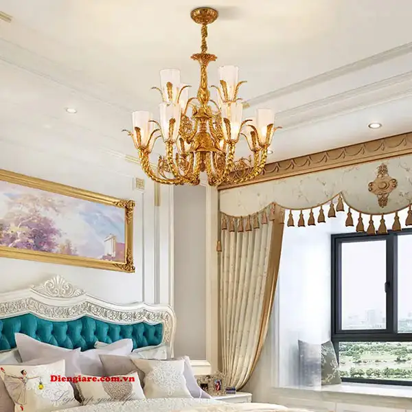 Đèn Chùm Đồng - DCD03