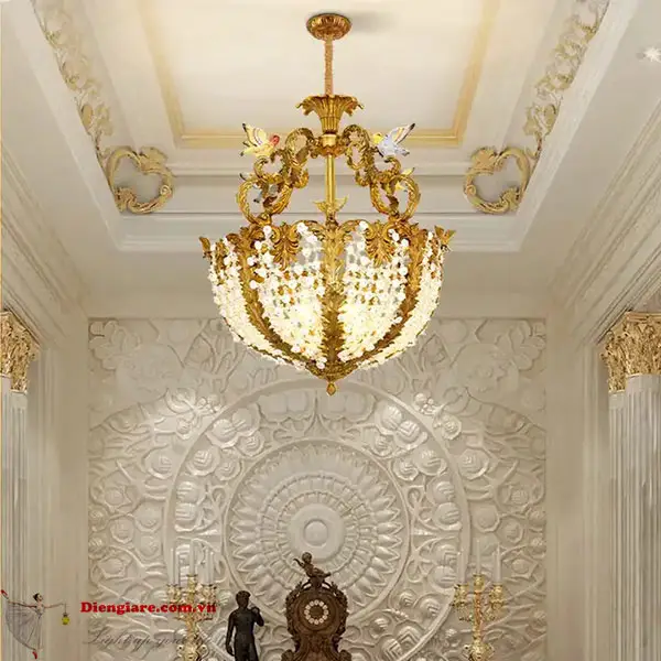 Đèn Chùm Đồng - DCD09